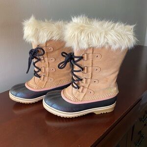 Sorel Joan of Arctic Waterproof Boots- faux fur boots